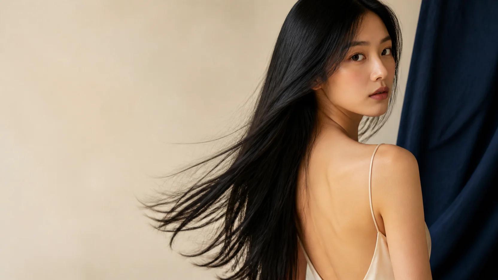 Flowing premium Vietnamese hair